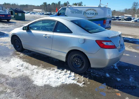 2007 Honda Civic Lx z USA, uszkodzony, nr VIN 2HGFG12677H517512